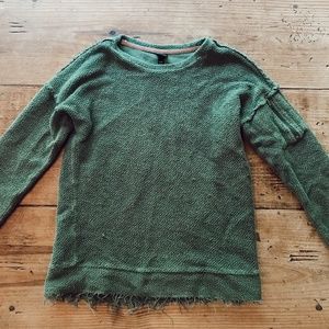 Green art class sweater